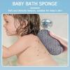 Super Soft Exfoliating Bath Sponge, Reusable Body Scrubber for Adults and Children, Pink view 2