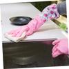 PVC Gloves for Household Cleaning, 2 Pairs, Extended Cuff view 2