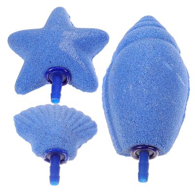 Hohopeti 3-Piece Aquarium Air Stone Diffuser