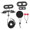 BESPORTBLE Elegant Lizard Birthday Hat Set with Adjustable Reptile Leash for Outdoor Use view 1