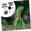 BESPORTBLE Elegant Lizard Birthday Hat Set with Adjustable Reptile Leash for Outdoor Use view 3