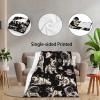 YucZiken French Bulldog Throw Blanket, Gift for Men and Women, 203 x 152 cm, Lightweight Fleece, Washable, Lint-Free view 3