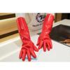 Anneome Non-Slip PVC Gloves, Thick Lined Kitchen Cleaning Gloves, Reusable view 4