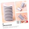 Baluue Self-Adhesive Eyelash Strips, Clear and Black view 2