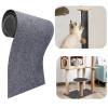 NIHENHAO Cat Scratching Mat, Multifunctional, Self-Adhesive, Easy to Use, for Scratching Posts, Walls, Furniture, Brown view 2