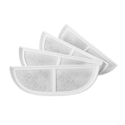 ZYWUOY Pet Water Fountain Filters, Replacement Filters, Thorough Filtration (4-Pack)