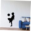 Football PVC Wall Sticker for Smooth Walls and Cabinets view 2