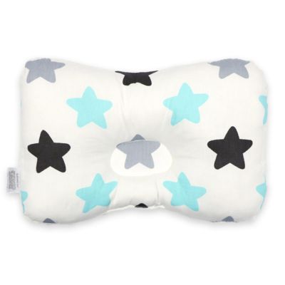 champracer Cuddly Pillow Set with Cotton Cover, Baby Pillow from 1 Year, Large Star, 28 × 20 cm