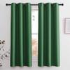 Blackout Curtains 95 x 160 cm, Dark Green, 2-Piece Set view 2