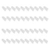 BESPORTBLE Dog Nail Caps, 40-Piece TPR Set, White, for Dogs and Cats view 1