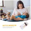 VICASKY 2-Piece USB Baby Bottle Warmers for Boys and Girls, Portable Heating Sleeve with Viewing Window for Travel and On the Go view 2