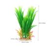 Hohopeti 8-Piece Tropical Plastic Aquarium Plant Decoration Set view 3