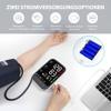 WAJ Blood Pressure Monitor, Upper Arm Monitor with Large Cuff (22–42 cm) for Home Use | Extra-Large 6.4-Inch LED Display | Arrhythmia Detection | 240 Memory Slots | Pulse Measurement view 4