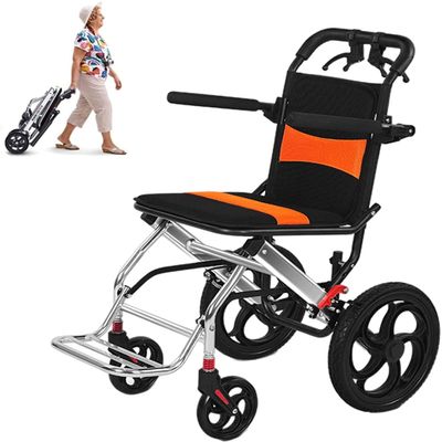 UYSELA Lightweight Foldable Transport Wheelchair