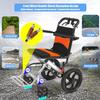 UYSELA Lightweight Foldable Transport Wheelchair view 4