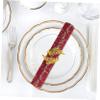 10 Polyester Napkins, Reusable and Washable view 4