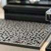 NDNCZDHC Rectangular PVC/Silicone Coffee Bar Mat, Gray view 4