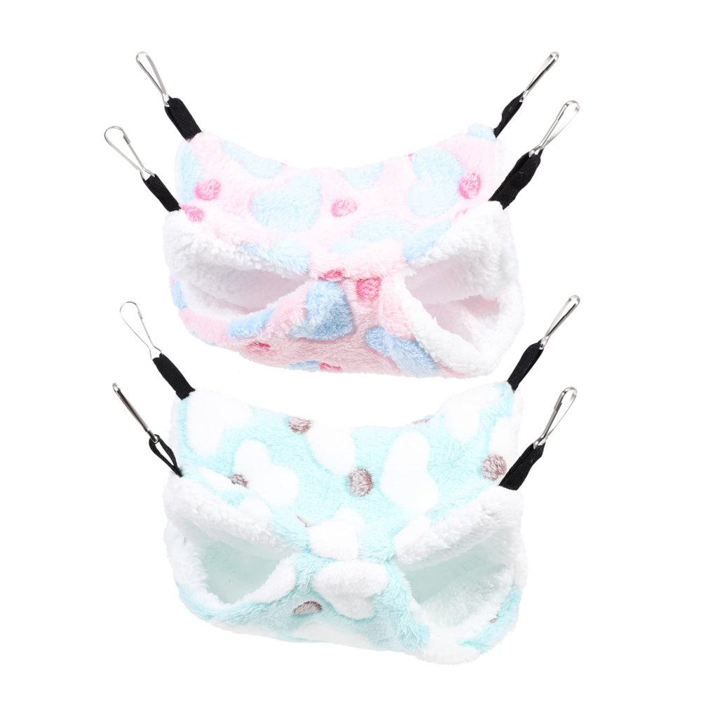 Hohopeti 2-Pack Breathable Hamster Hammocks