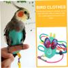 BESPORTBLE 4-Piece Washable Bird Diaper Set with Leash view 4
