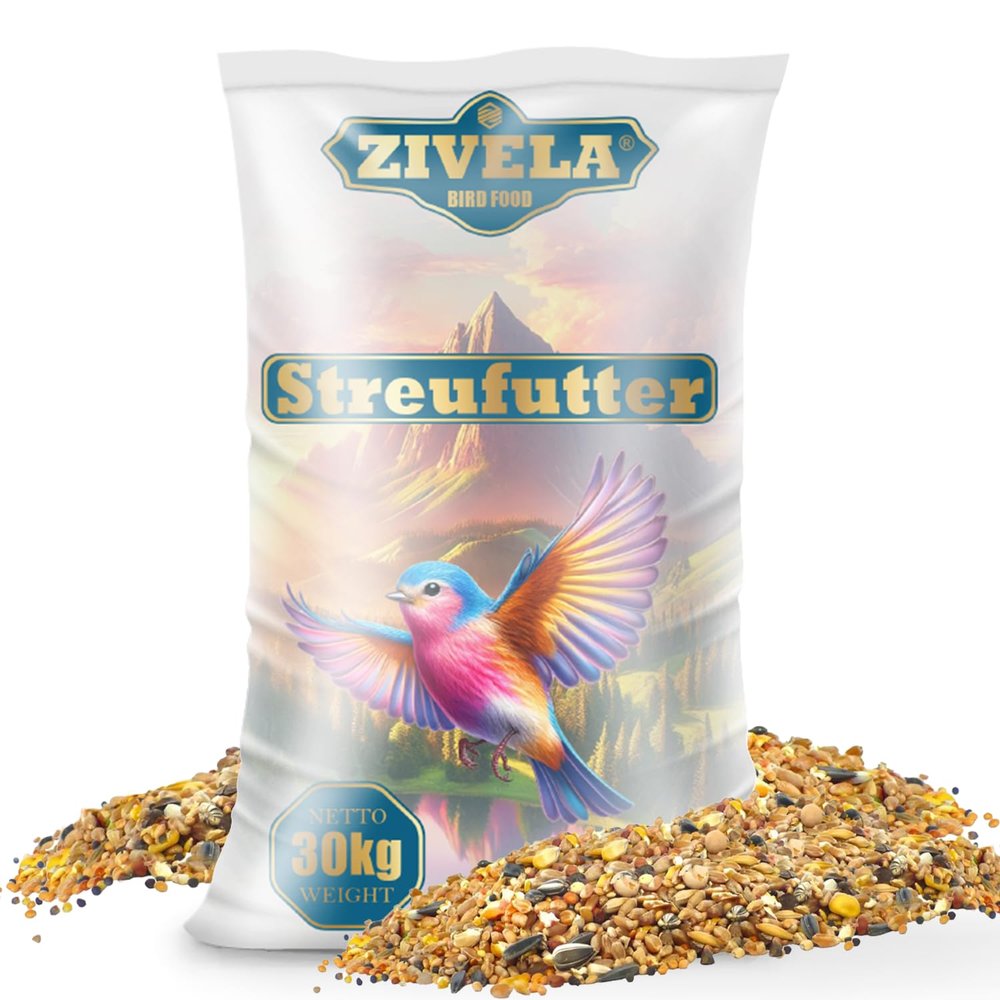 Wild Bird Scatter Feed, Year-Round Premium Mix, 30 kg