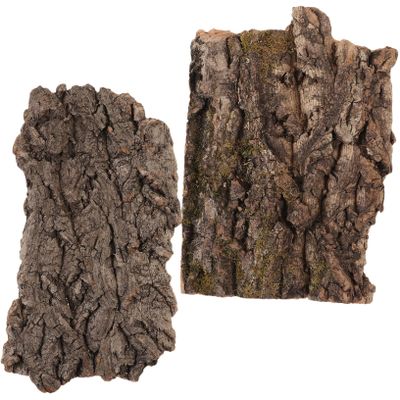 Hohopeti 4-Piece Climbing Platform for Reptiles, Natural Terrarium Hides for Lizards, Turtles, and Other Pets