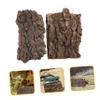 Hohopeti 4-Piece Climbing Platform for Reptiles, Natural Terrarium Hides for Lizards, Turtles, and Other Pets view 2