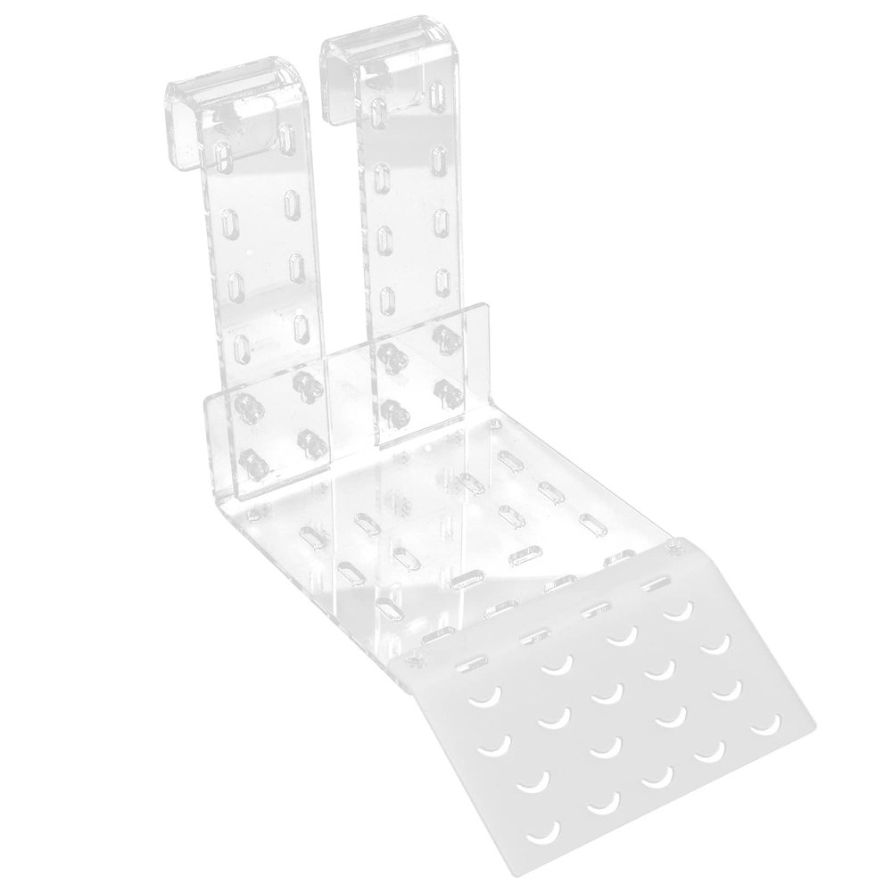 Asixxsix Turtle Basking Platform, Large Acrylic Reptile Ramp Dock