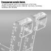 Asixxsix Turtle Basking Platform, Large Acrylic Reptile Ramp Dock view 4