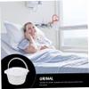 Portable PP Bedpan with Lid for Adults and Seniors view 4