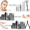 FUHAI-666 26-Piece Stainless Steel Manicure Set, Blue view 3