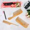 Maji Mama Natural Bamboo Hair Pick and Rat-Tail Comb Set view 2