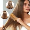 Maji Mama Natural Bamboo Hair Pick and Rat-Tail Comb Set view 4