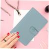Compact Faux Leather Nail Bit Organizer with 37 Holes view 4