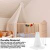 Moreeulsi Baby Crib Canopy Stand | Sturdy, Removable Mesh view 2