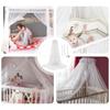 Moreeulsi Baby Crib Canopy Stand | Sturdy, Removable Mesh view 3