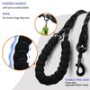 Retractable Dog Leash with Stop, Reflective 150cm Moxon Leash, Soft Padded Grip, 10mm for Medium Dogs (Black, 150cm) view 4