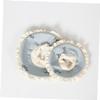 Hohopeti Elizabethan Collar for Small Pets - Blue view 3
