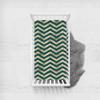 Odot Fitted Sheet for Baby Crib and Stroller Mattress, Soft Baby Bed Sheet with All-Around Elastic (120 x 60 cm, Wave Pattern 5) view 1