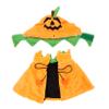 ORFOFE Pumpkin Cape and Hat for Pets view 1