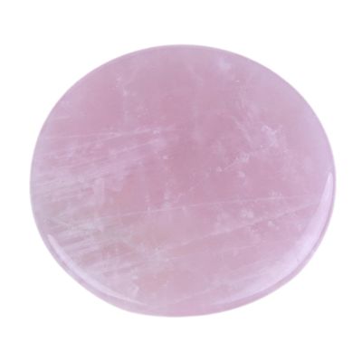 Round Pink Jade Eyelash Glue Holder for Extensions