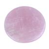 Round Pink Jade Eyelash Glue Holder for Extensions view 1