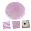 Round Pink Jade Eyelash Glue Holder for Extensions view 3