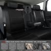 9-Piece Gray PU Leather Seat Covers for Honda CR-V 2018–2024 view 4