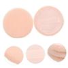 HONMEET 10-Piece Pure Cotton Powder Puffs, Round Makeup Puffs for Loose Powder and Makeup view 2