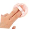 HONMEET 10-Piece Pure Cotton Powder Puffs, Round Makeup Puffs for Loose Powder and Makeup view 4