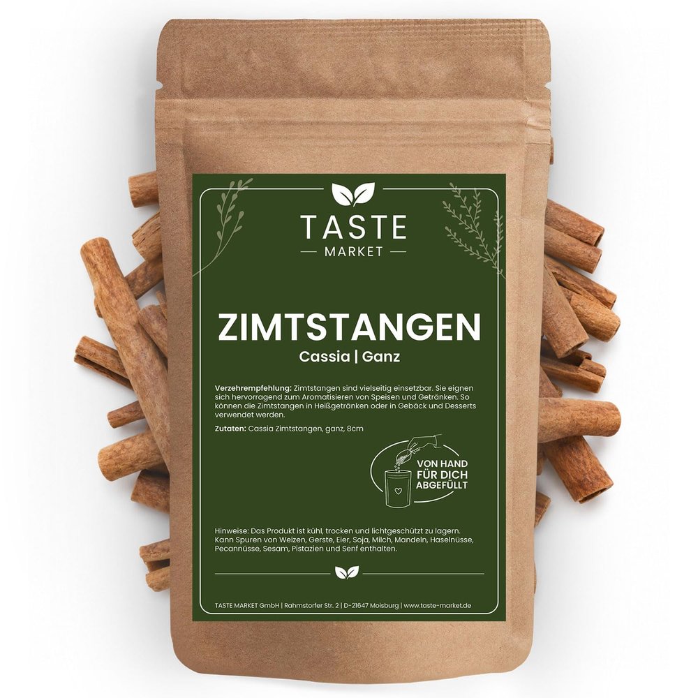 Cassia Cinnamon Sticks, 8 cm, 100% Pure Natural, Whole