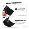 Anti-Chew Puppy Muzzle for Dogs, Black Mesh Cover view 3