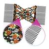Double Hair Clip with Pearl Embellishment, Stretchable, 4-Pack view 1