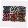 Double Hair Clip with Pearl Embellishment, Stretchable, 4-Pack view 2