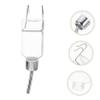 Stainless Steel Nozzle Hanging Water Bottle, 1 Pc, for Pets view 4